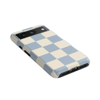 Fit Check | Light Blue Checkerboard Case