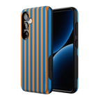 Go New York | Blue & Orange Stripes Case