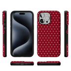 On the Dot | Maroon Polka Dot Case
