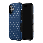 On the Dot | Navy Polka Dot Case