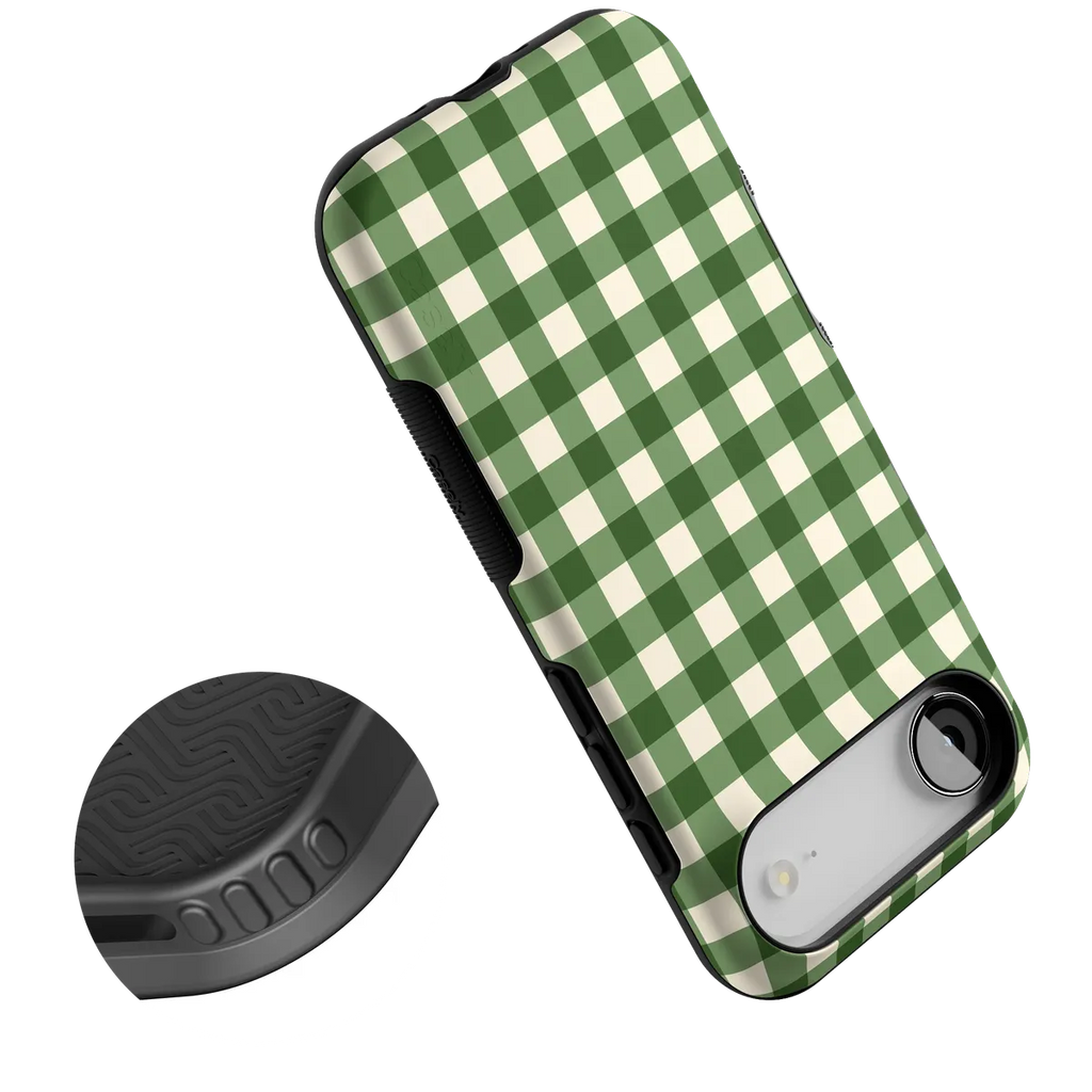 Checked Twice | Green Plaid Case