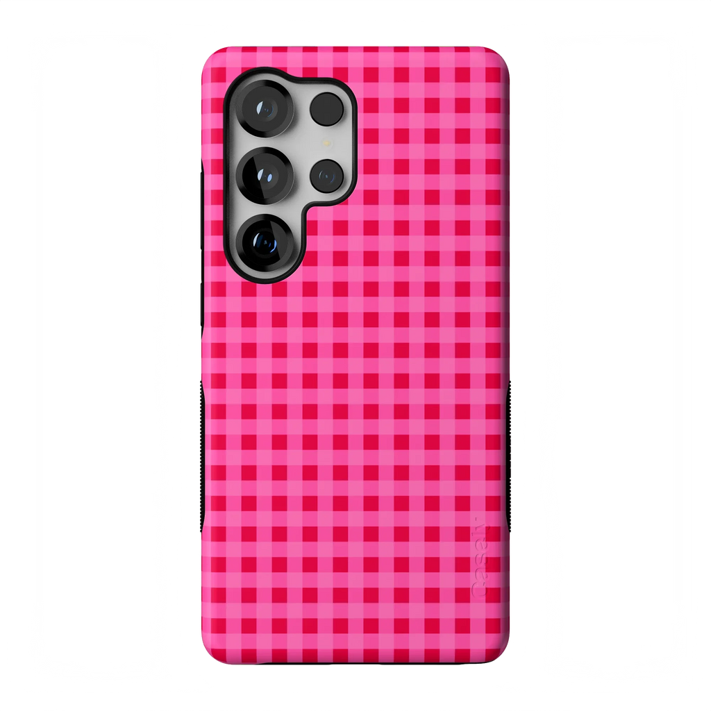 Sweet Jam | Hot Pink Gingham Case