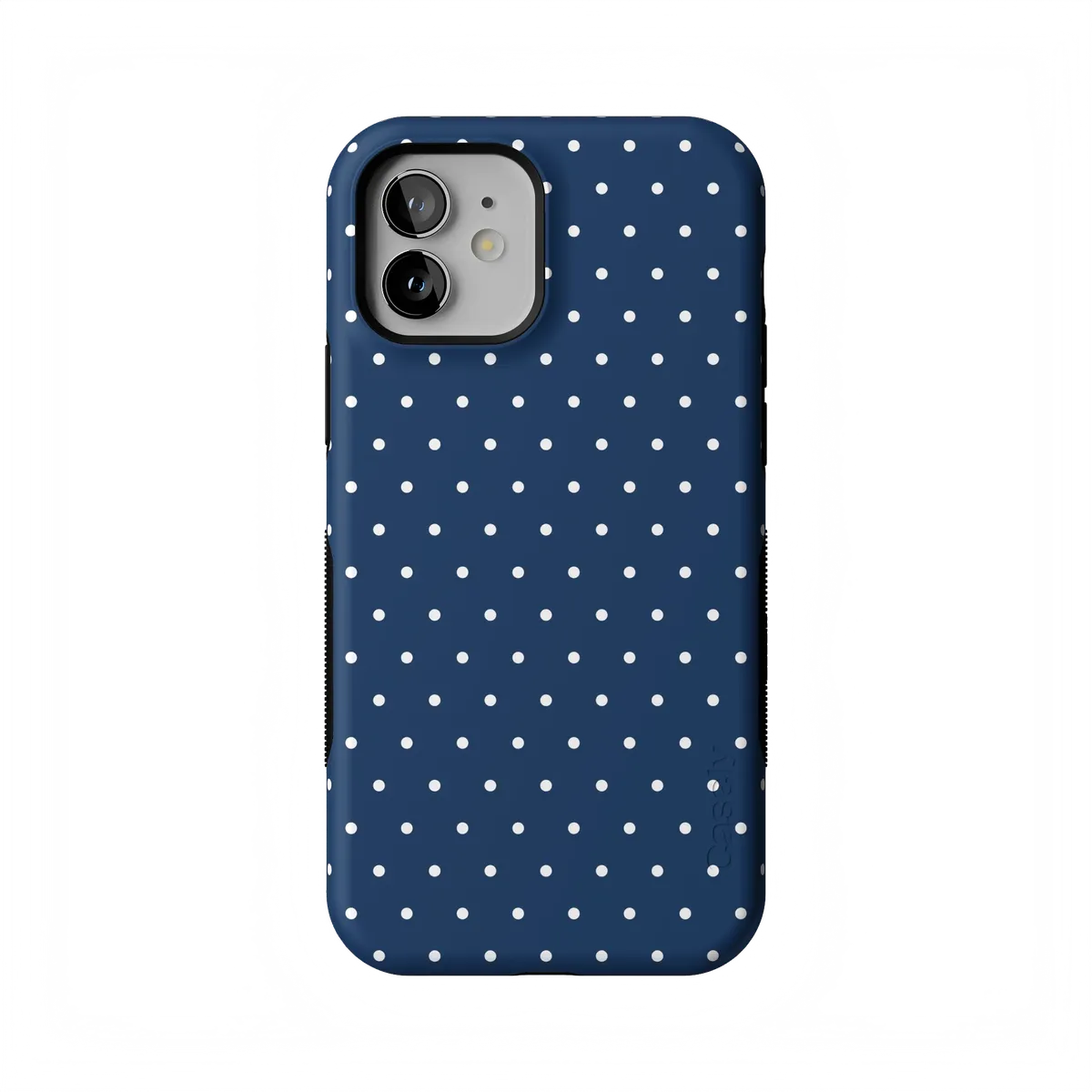 On the Dot | Navy Polka Dot Case