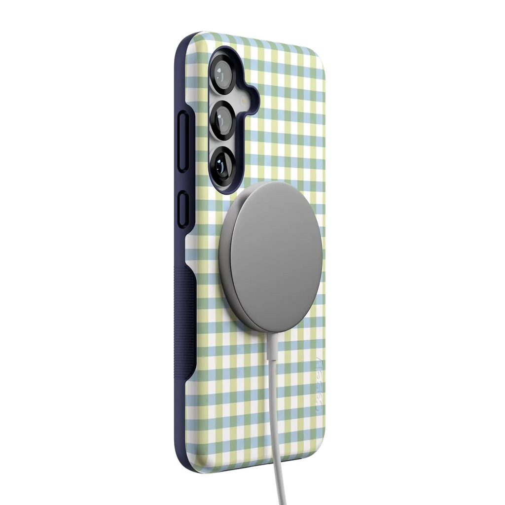 Pastel Picnic | Blue & Green Gingham Case