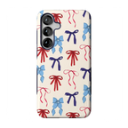 American Girlie | Red White & Blue Bows Case