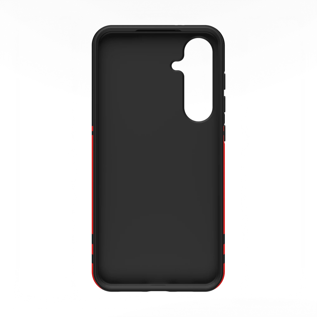 Storm Warning | Black & Red Stripes Case