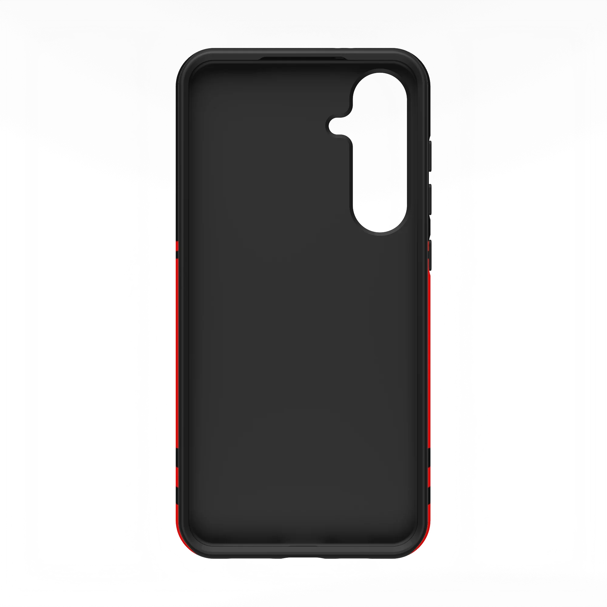 Storm Warning | Black & Red Stripes Case