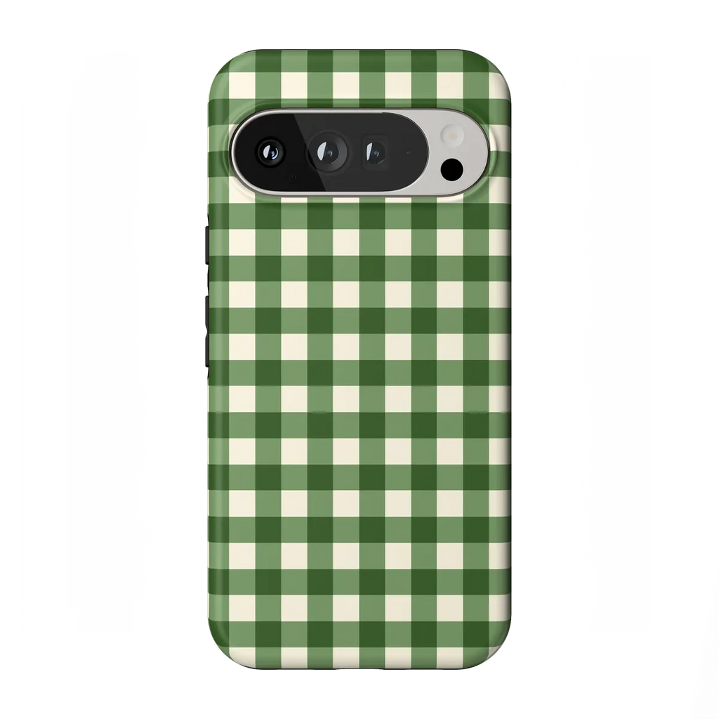 Checked Twice | Green Plaid Case