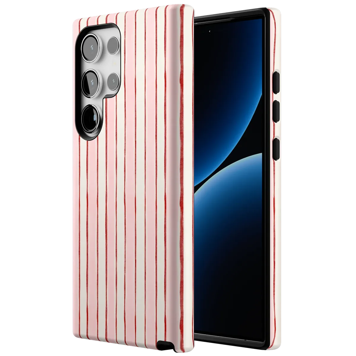 Pretty in Pastel | Blush Stripes Case
