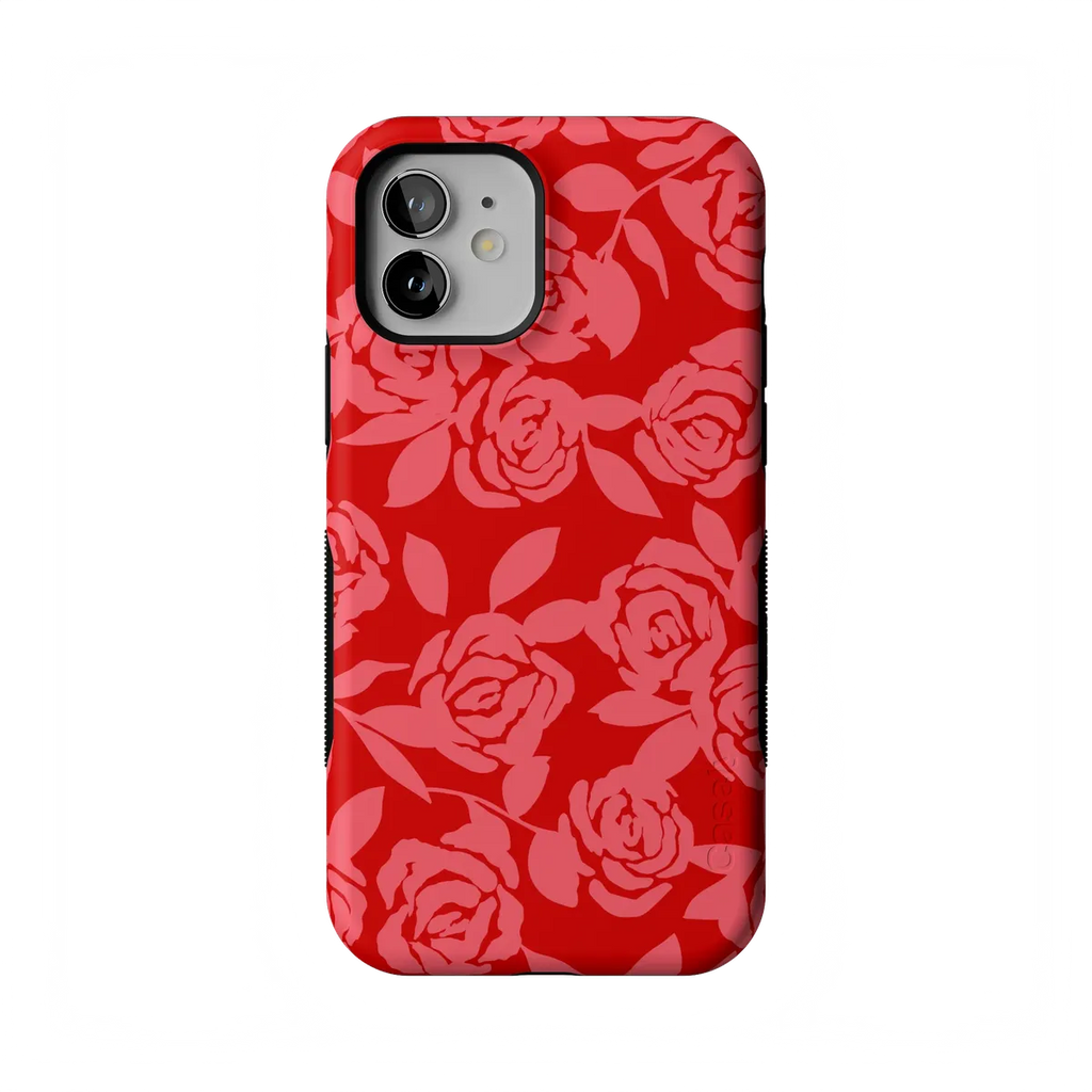 Final Rose | Red & Pink Floral Case