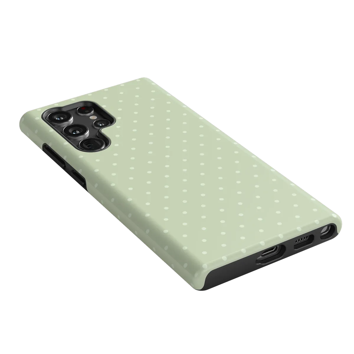 On the Dot | Green Polka Dot Case