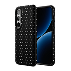 On the Dot | White Polka Dot Case