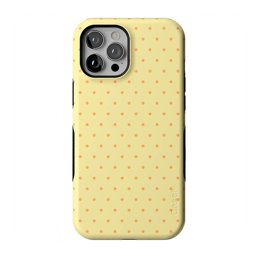 On the Dot | Yellow Polka Dot Case