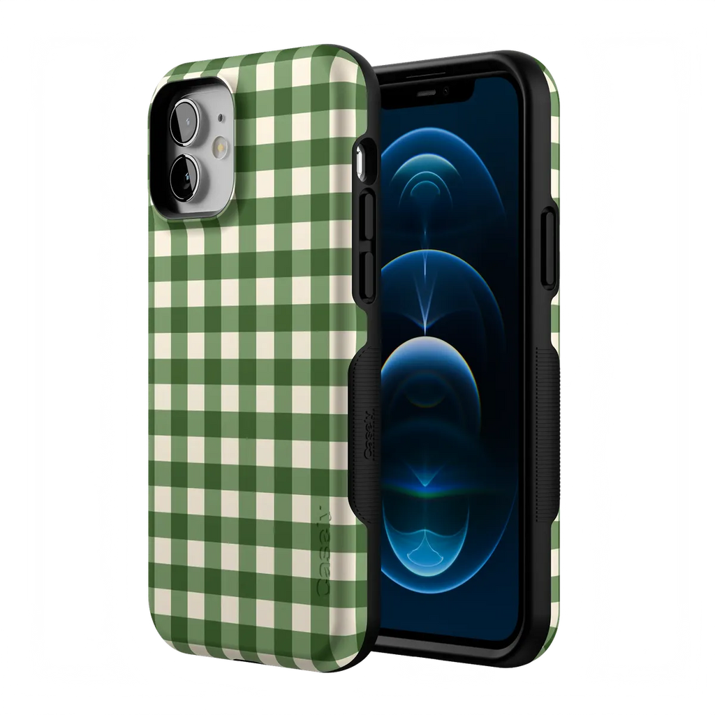 Checked Twice | Green Plaid Case