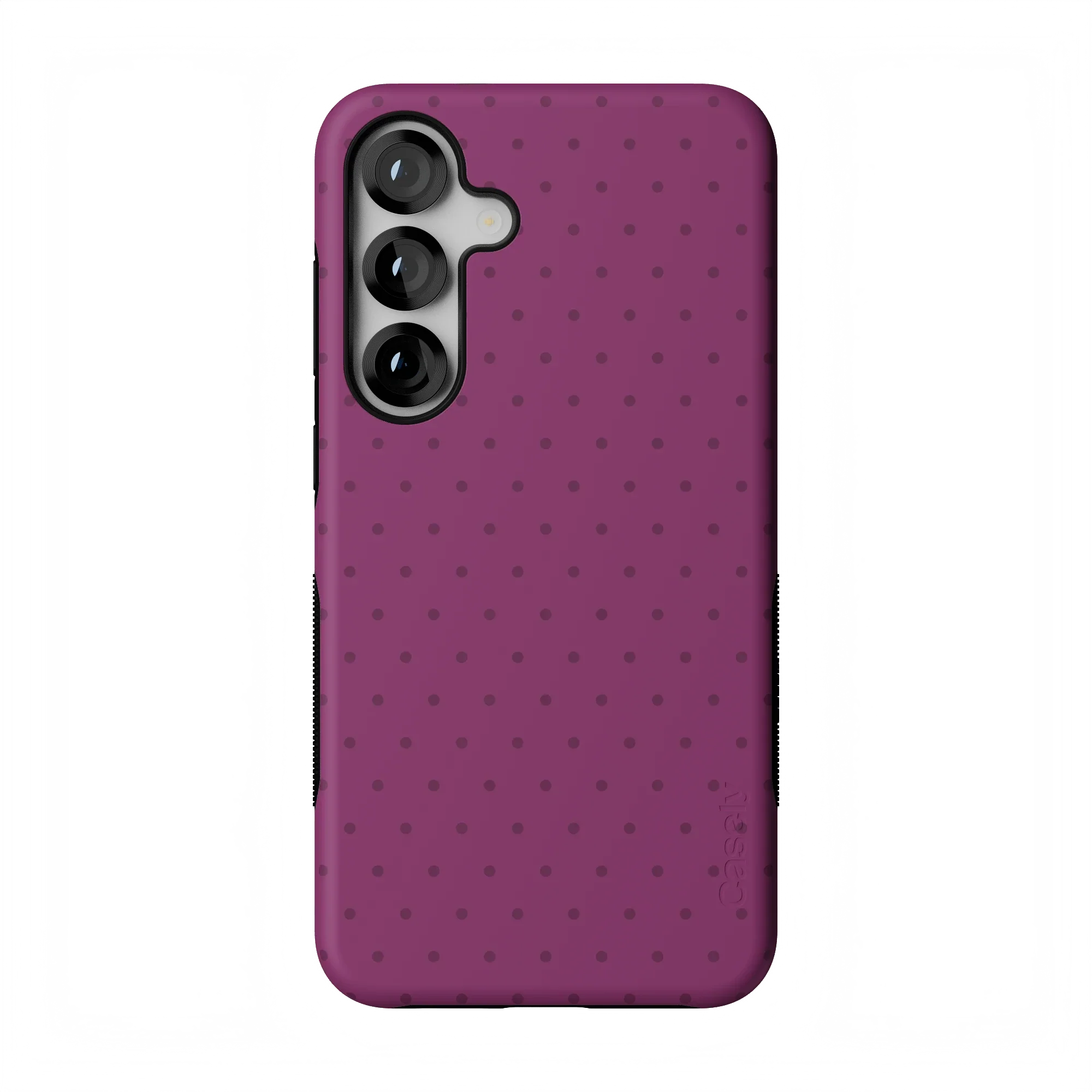 On the Dot | Plum Polka Dot Case