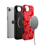 Final Rose | Red & Pink Floral Case