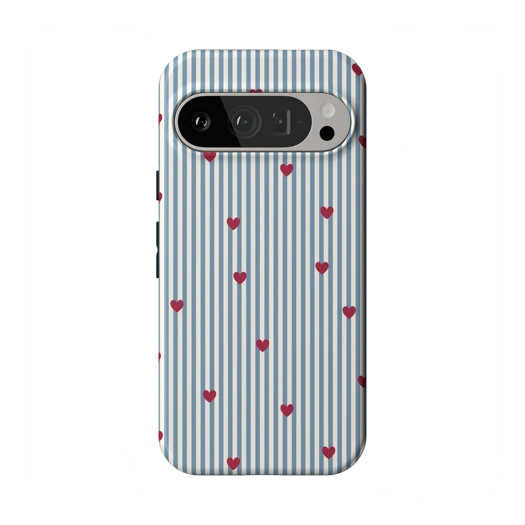 Love Lines | Blue Stripes Case