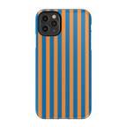 Go New York | Blue & Orange Stripes Case