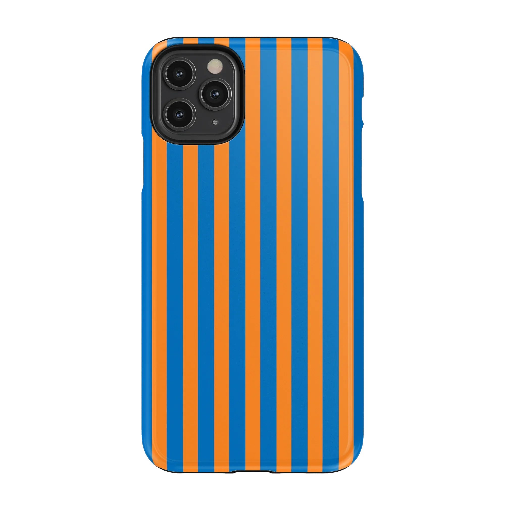 Go New York | Blue & Orange Stripes Case