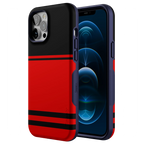 Storm Warning | Black & Red Stripes Case