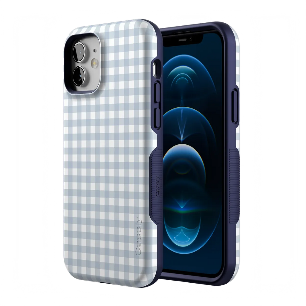 Pastel Picnic | Blue Gingham Case