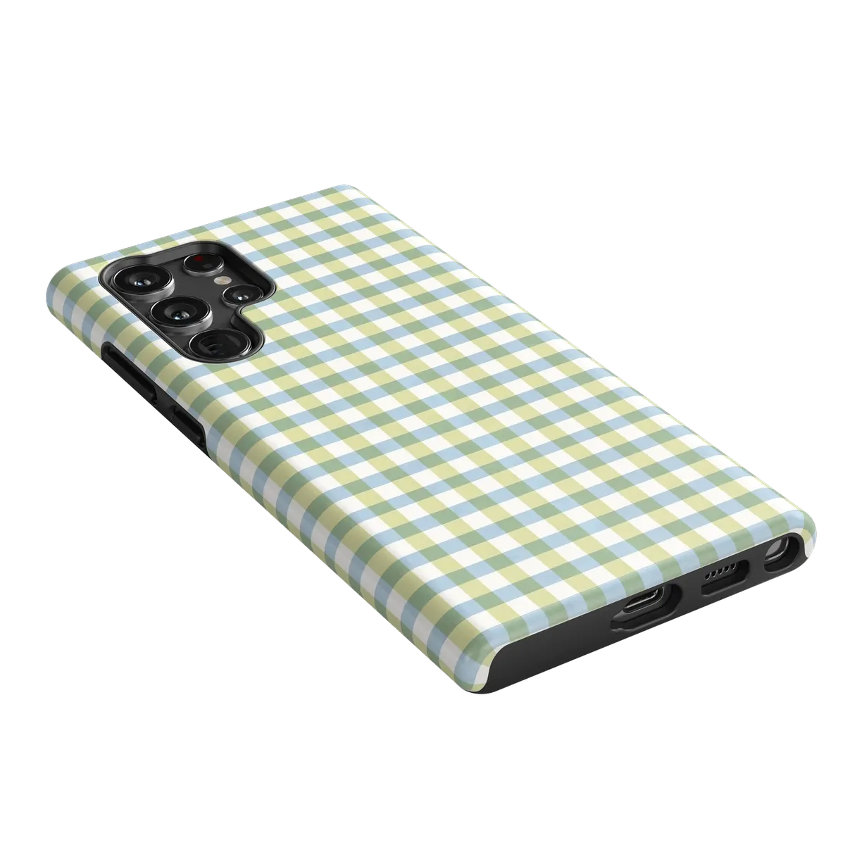 Pastel Picnic | Blue & Green Gingham Case