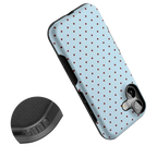 On the Dot | Blue Polka Dot Case