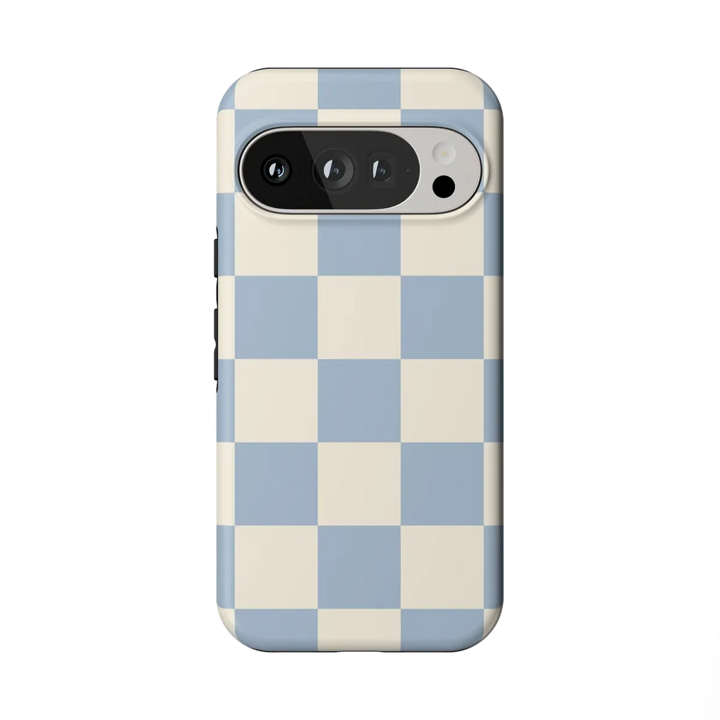 Fit Check | Light Blue Checkerboard Case