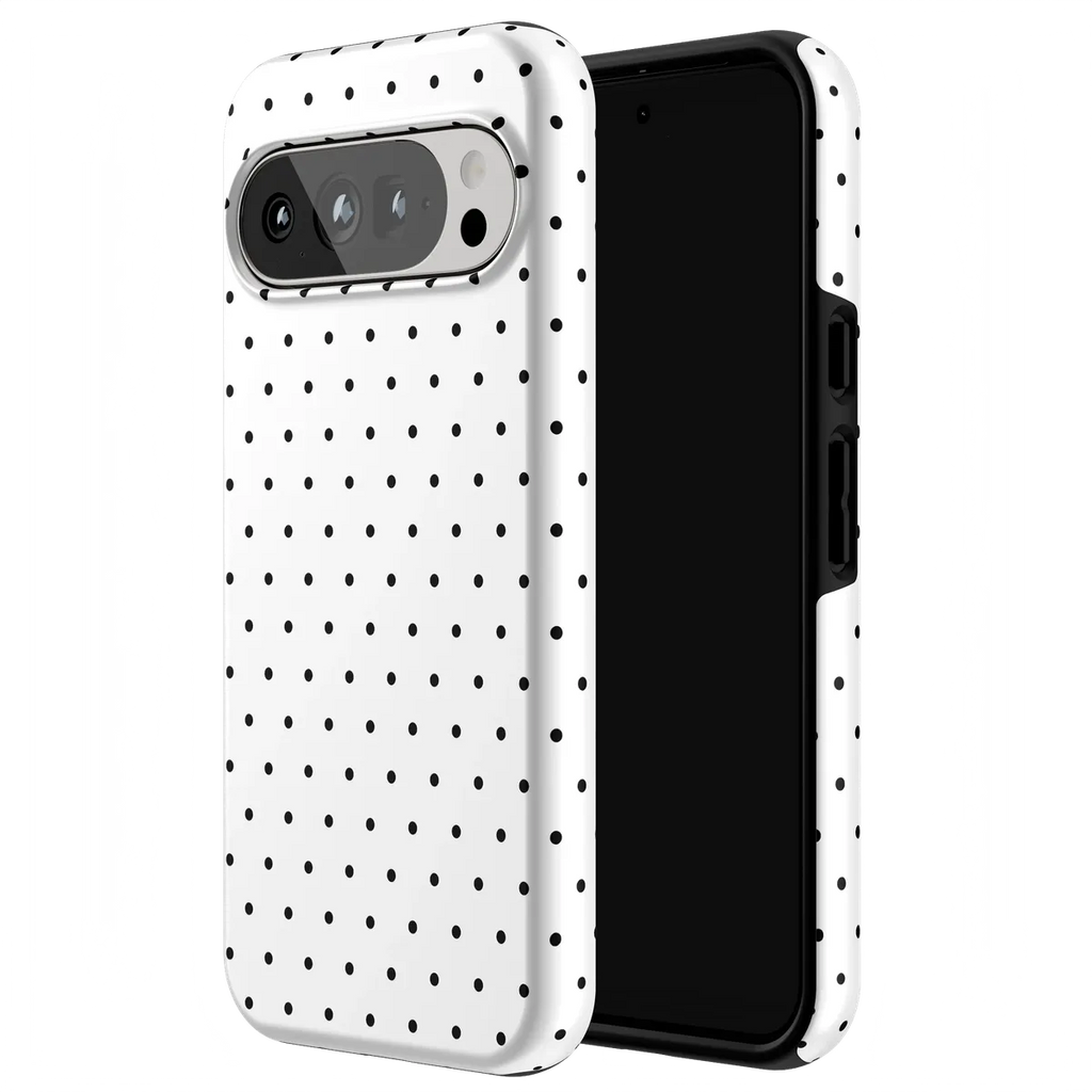 On the Dot | Black Polka Dot Case