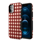 Checked Twice | Red Plaid Case