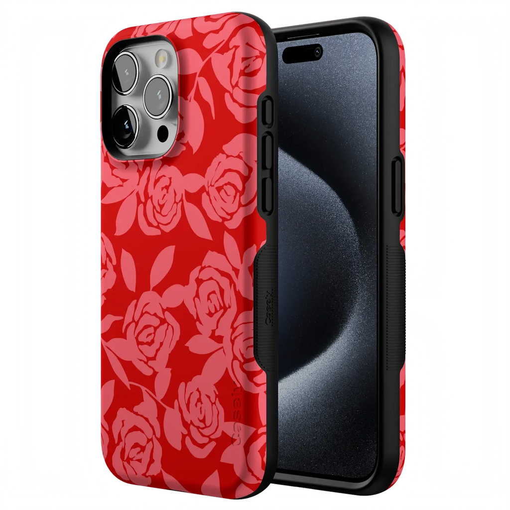 Final Rose | Red & Pink Floral Case