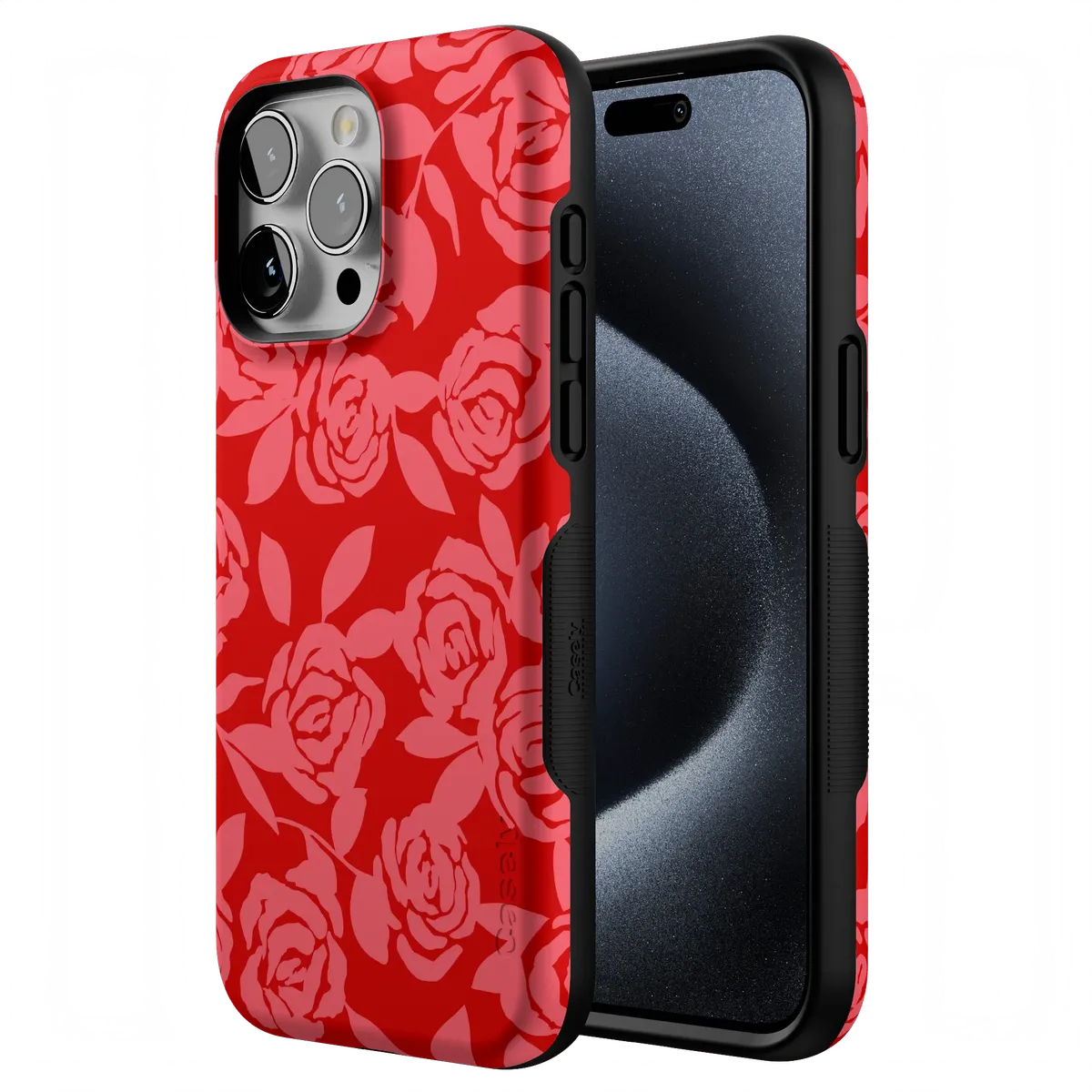 Final Rose | Red & Pink Floral Case