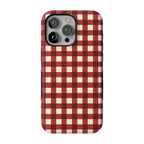 Checked Twice | Red Plaid Case