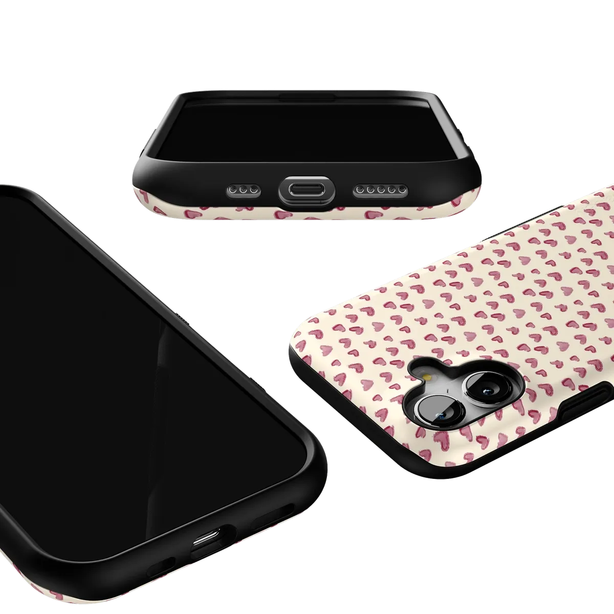 Lovebug | Mauve Hearts Case