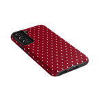 On the Dot | Maroon Polka Dot Case