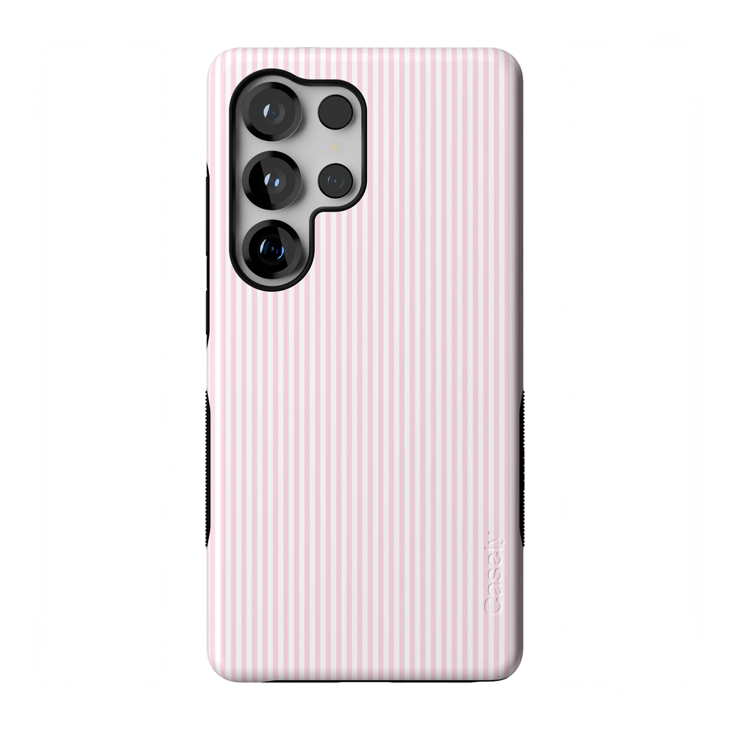 Stripes and the City | Light Pink Pinstripe Case