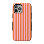 Perfect Stripes | Orange & Pink Stripes Case
