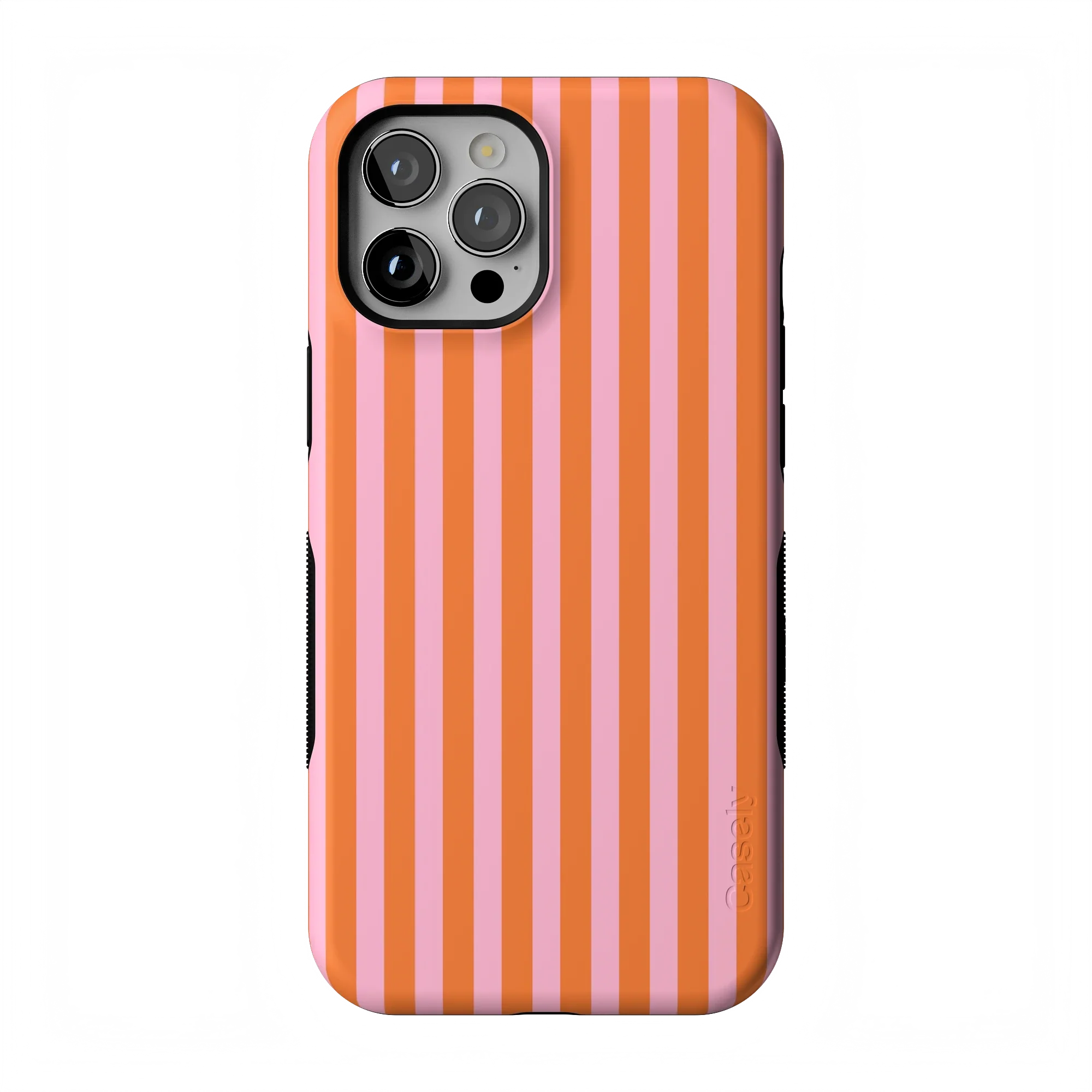 Perfect Stripes | Orange & Pink Stripes Case