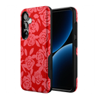 Final Rose | Red & Pink Floral Case
