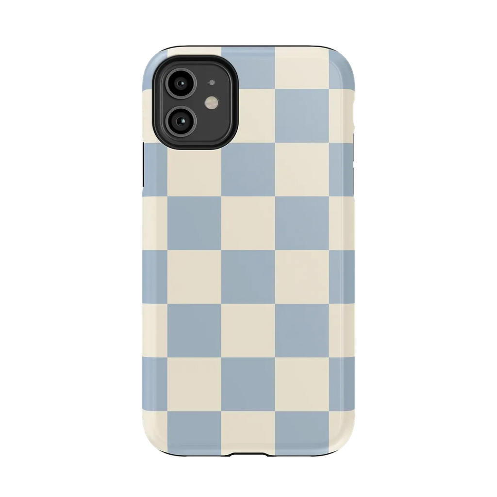 Fit Check | Light Blue Checkerboard Case