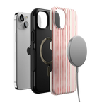 Pretty in Pastel | Blush Stripes Case