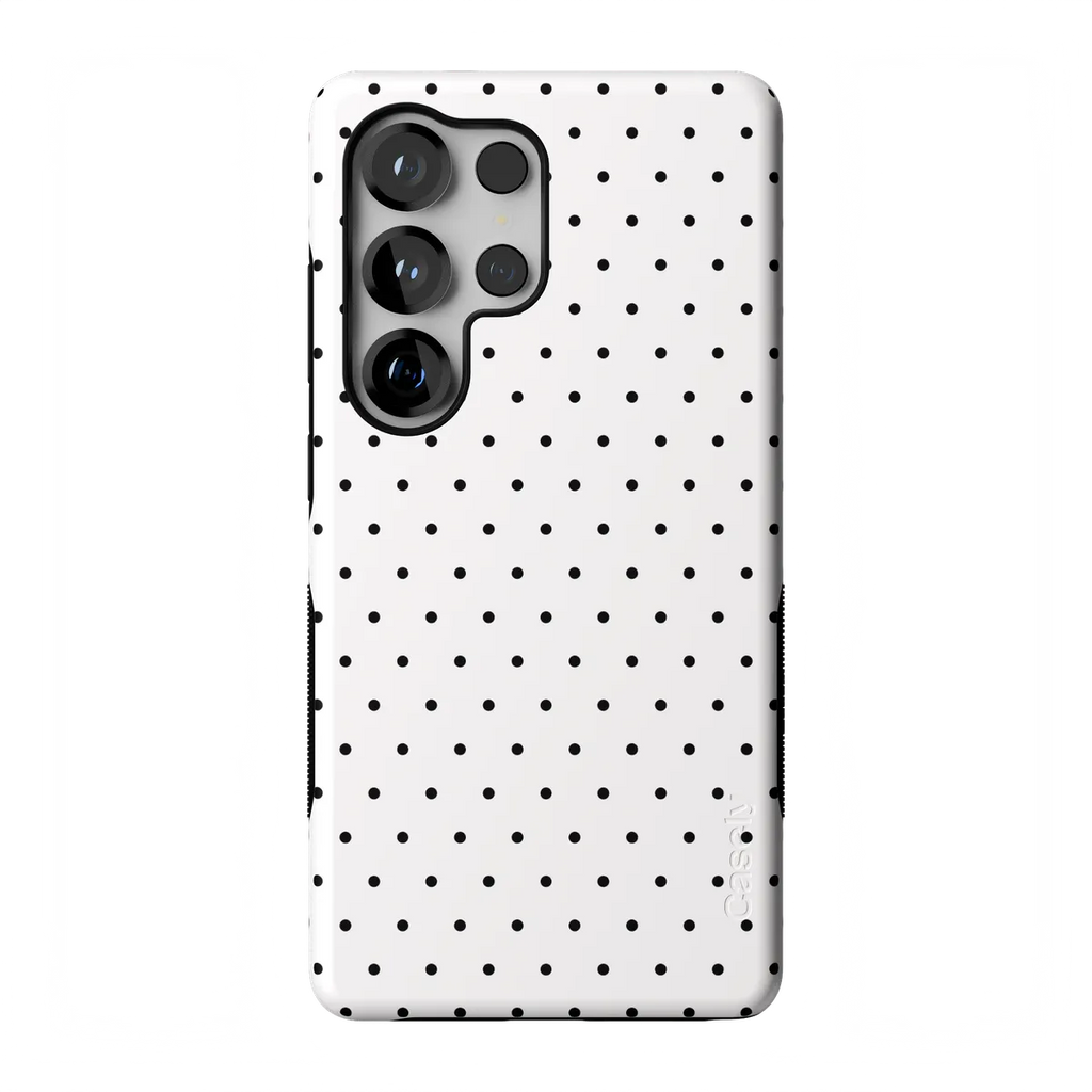 On the Dot | Black Polka Dot Case