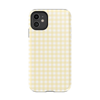 Pastel Picnic | Yellow Gingham Case