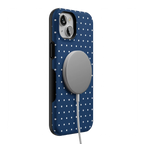 On the Dot | Navy Polka Dot Case