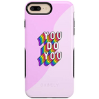 YOU DO YOU | Purple Print iPhone Case