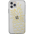 You're a Fine-Apple | Gold Pineapple Clear Case