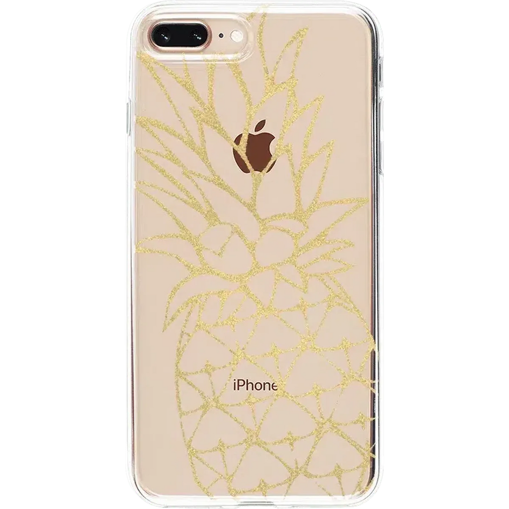 You're a Fine-Apple | Gold Pineapple Clear Case