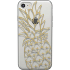 You're a Fine-Apple | Gold Pineapple Clear Case