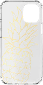 You're a Fine-Apple | Gold Pineapple Clear Case