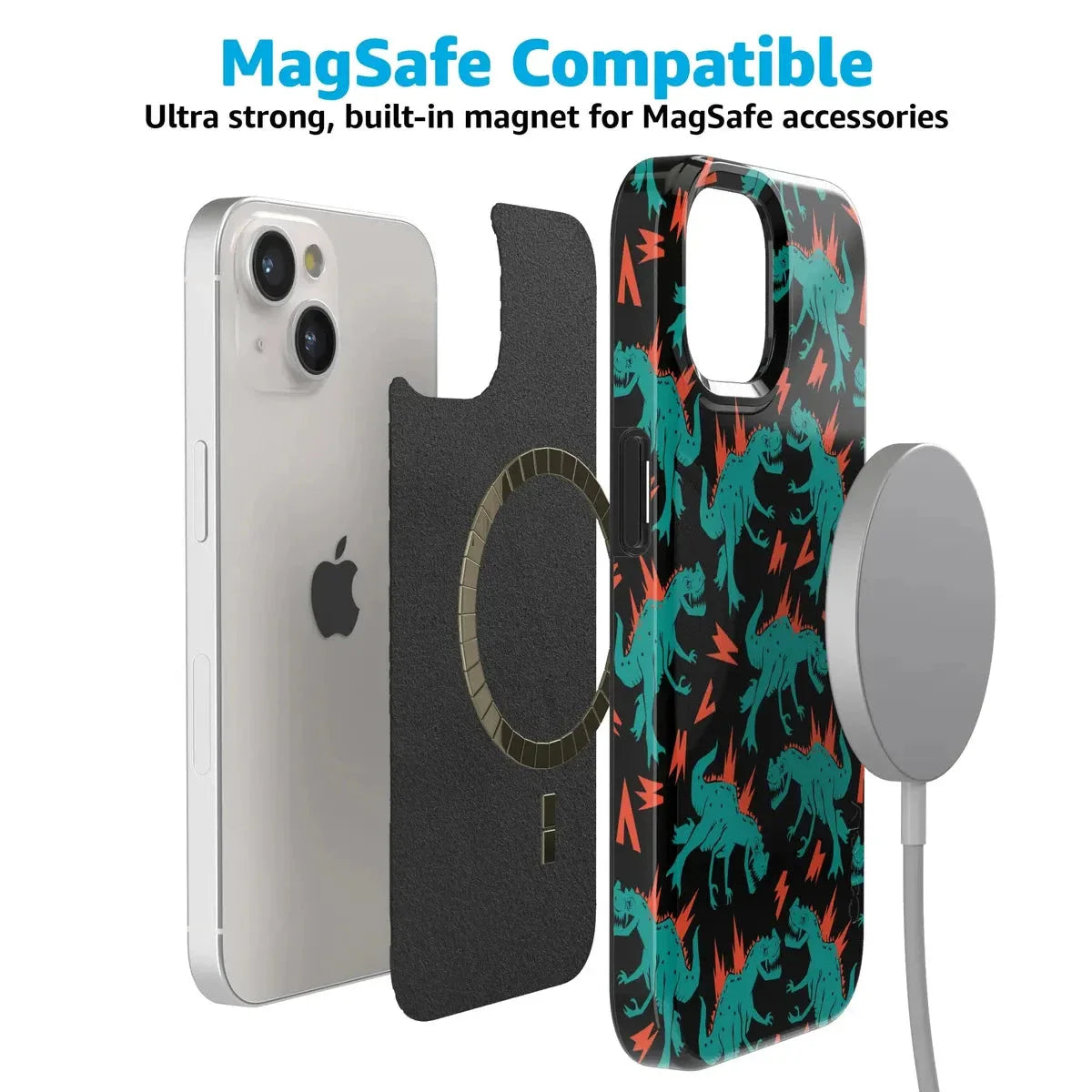 You're Dino-mite | Green Dinosaur Case